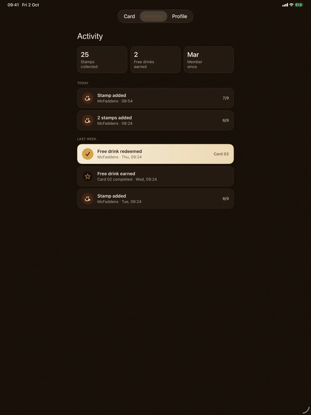 Human Bean screenshot 10 (dark mode)