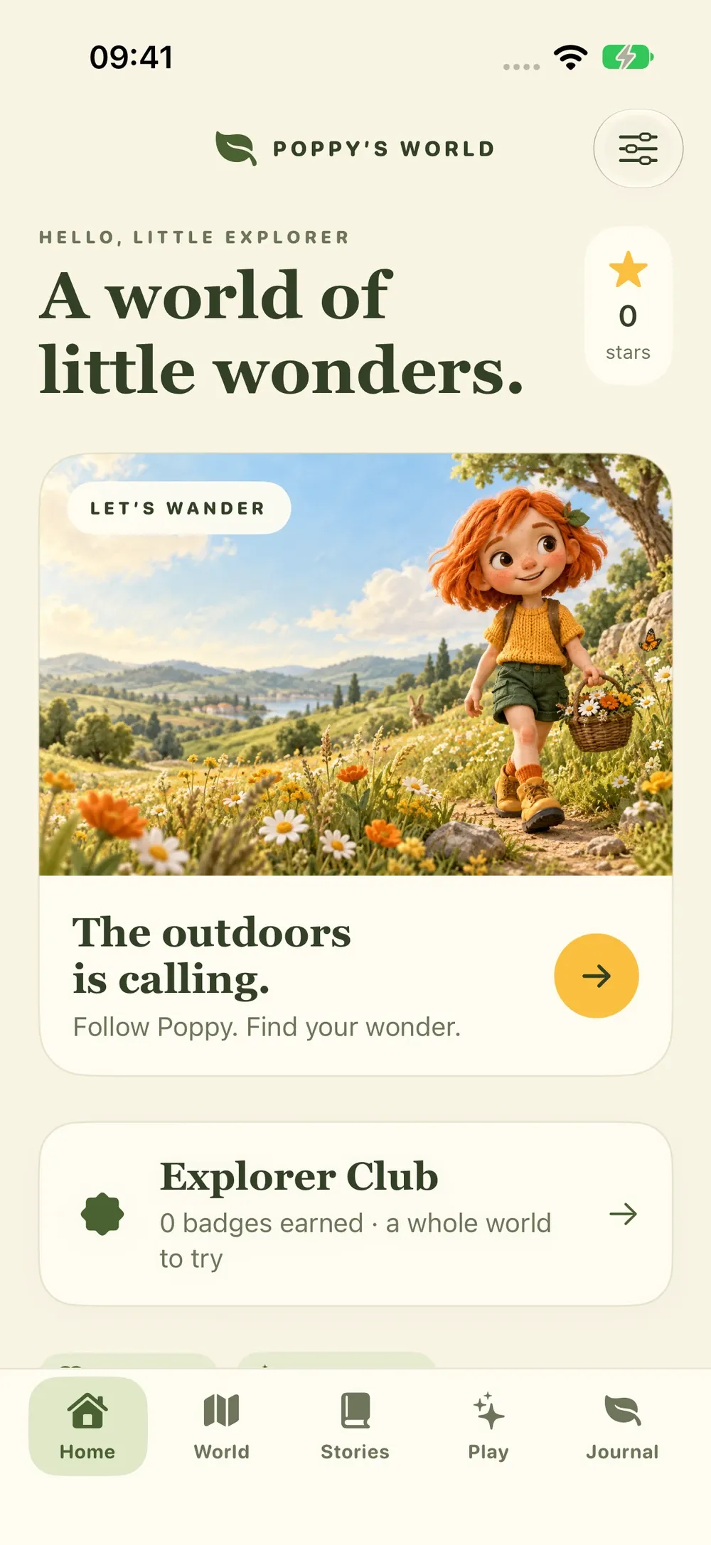 Poppy’s World on iPhone