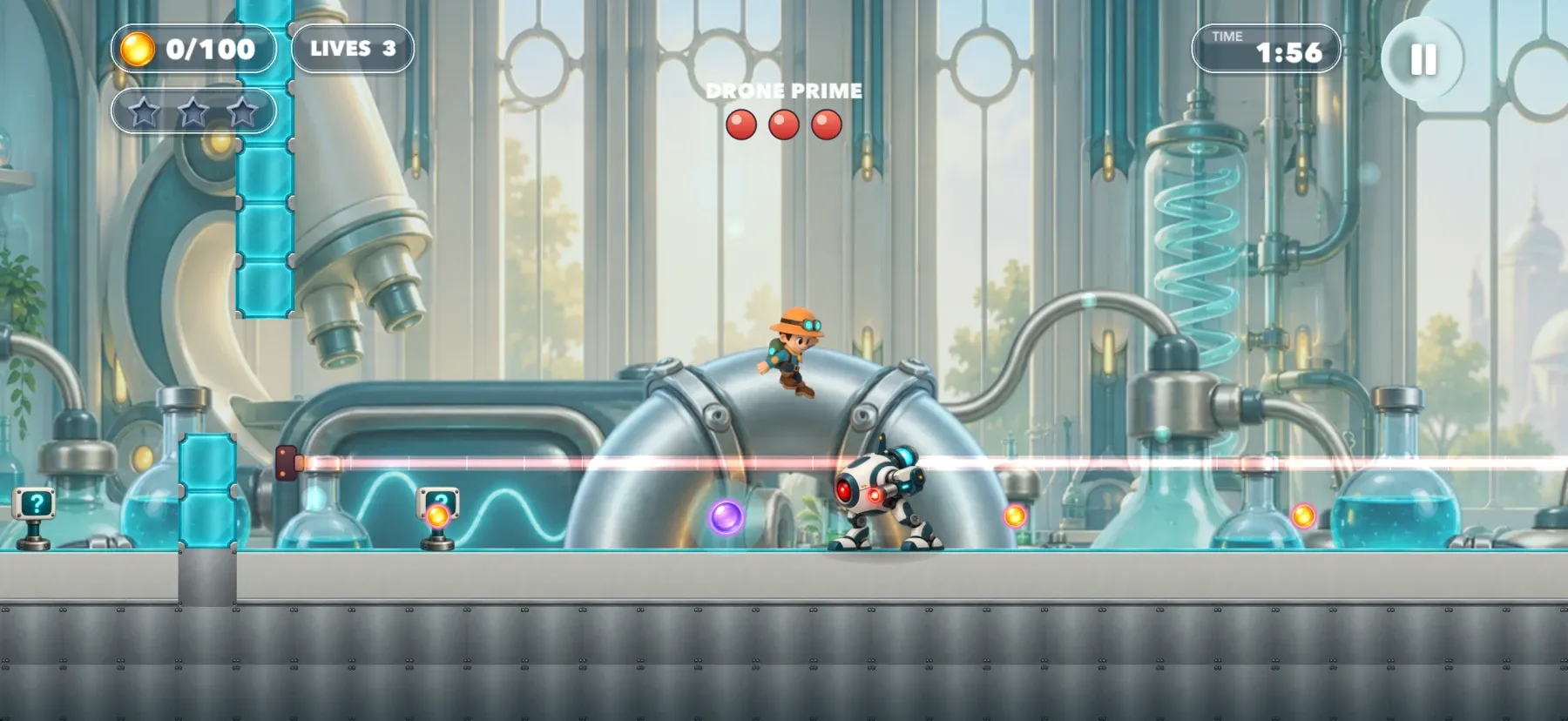 Microman on iPhone