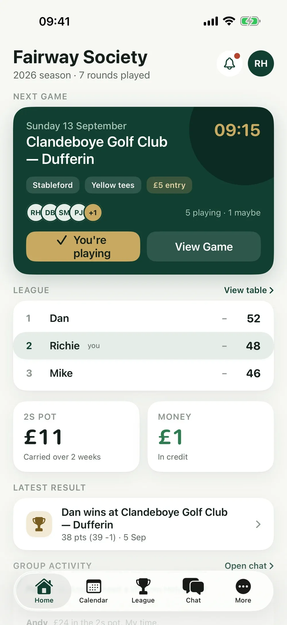 ScoreHouse screenshot 2