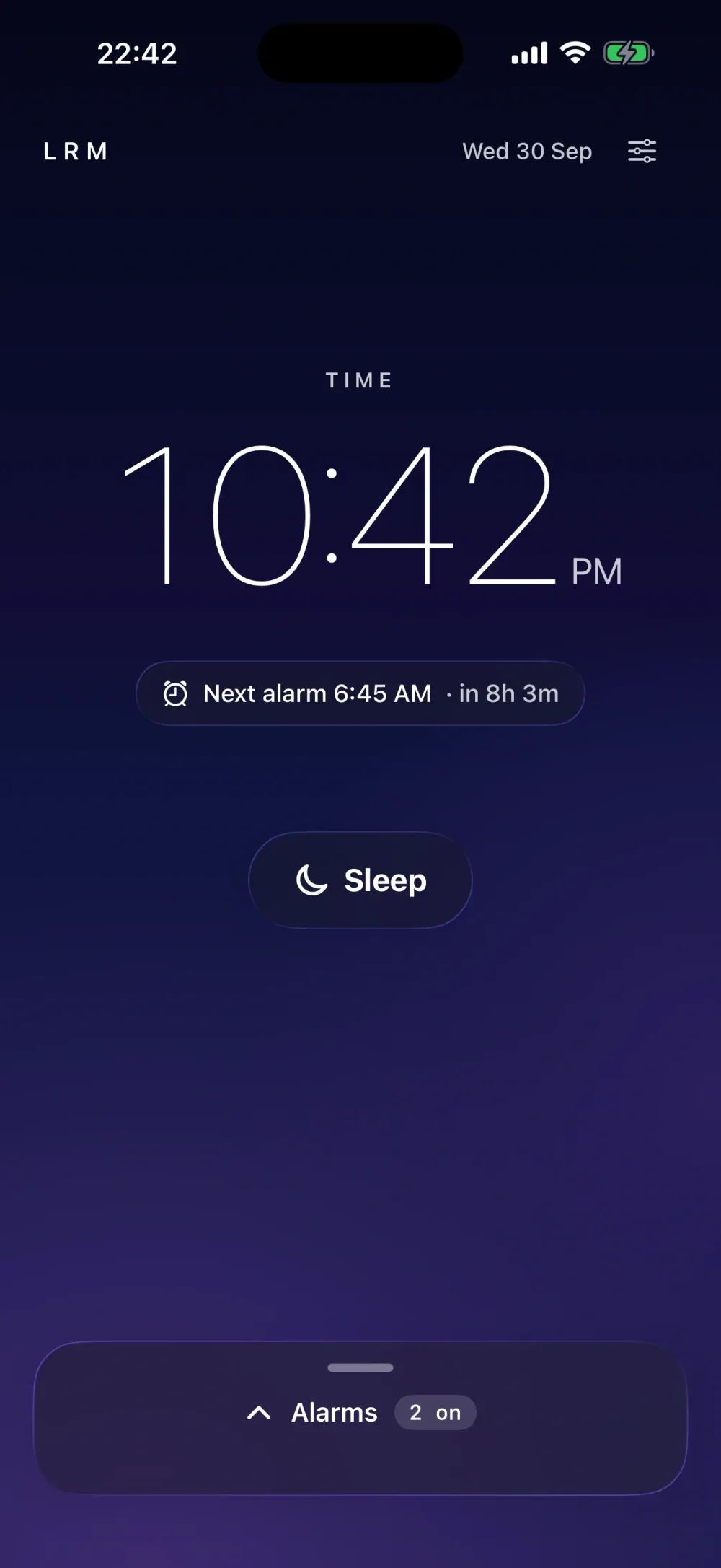 LRM - Nightstand alarm clock screenshot 5
