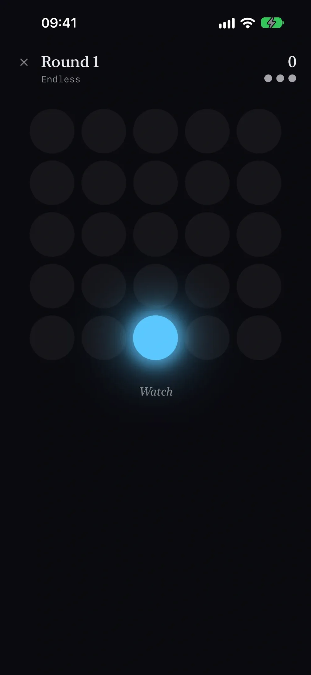 Echo - A Recall Game screenshot 3 (dark mode)