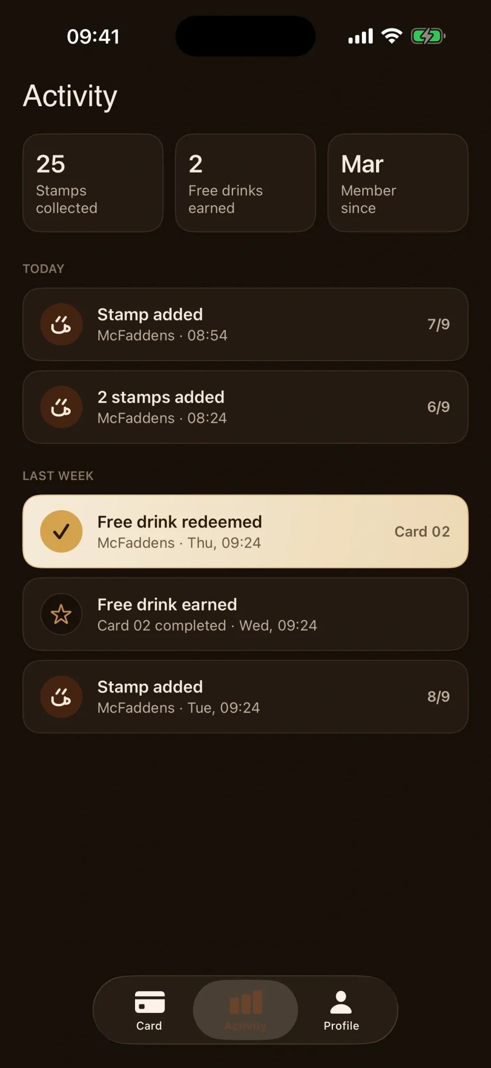 Human Bean screenshot 4 (dark mode)