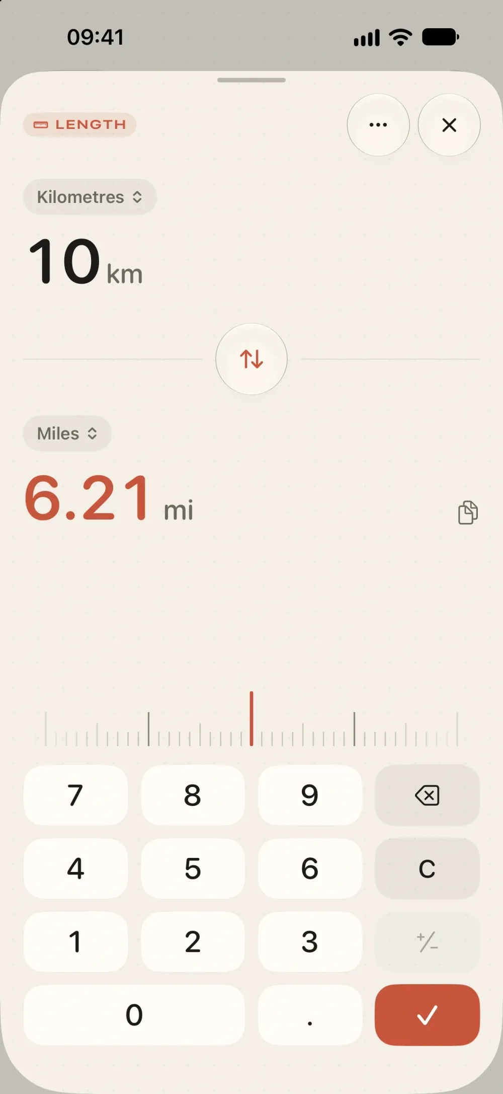 Ratio: Unit Converter screenshot 2 (light mode)