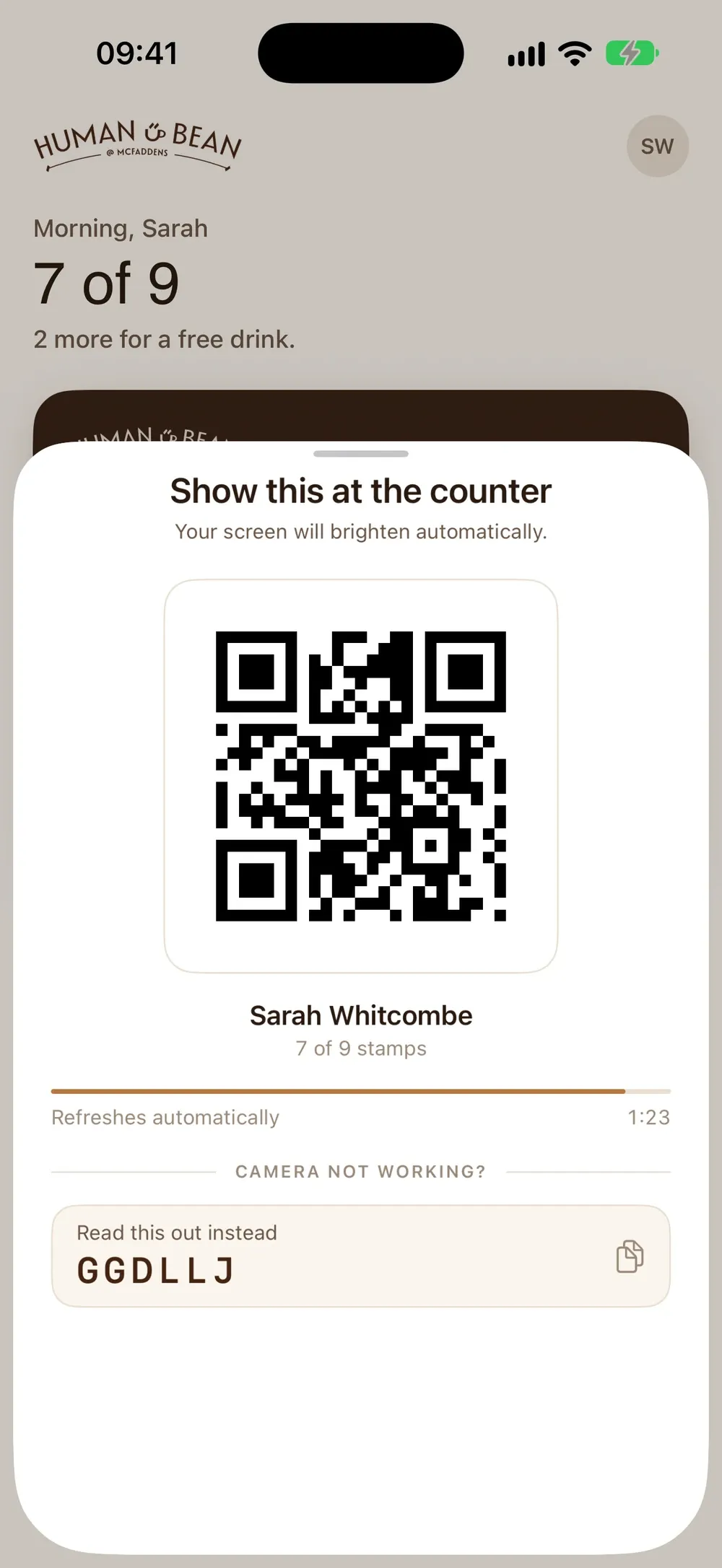 Human Bean screenshot 3 (light mode)