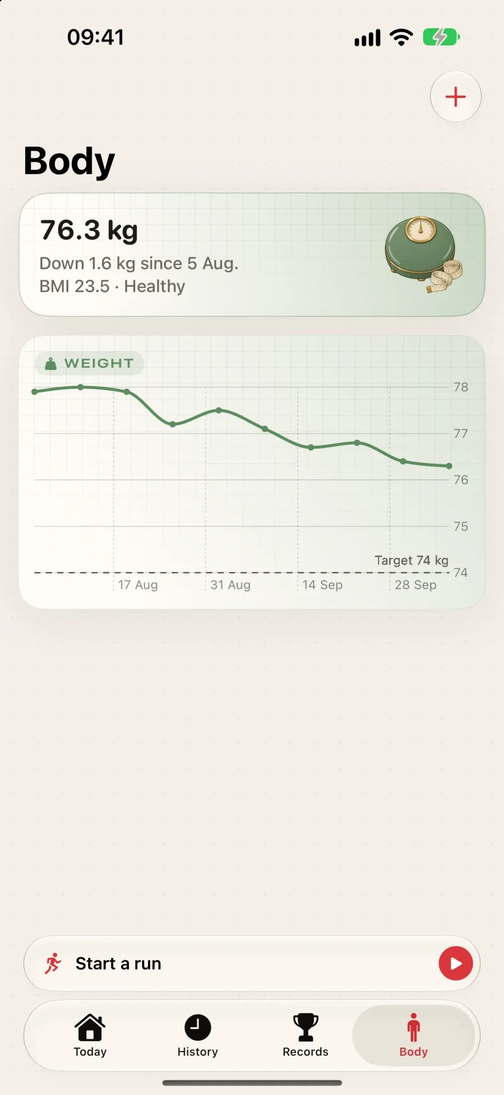 GymMate - Running, Cycling & Fitness Tracker screenshot 7 (light mode)