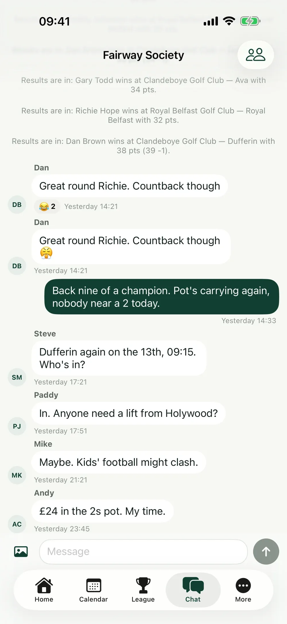 ScoreHouse screenshot 8 (light mode)