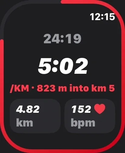 GymMate - Running, Cycling & Fitness Tracker on Apple Watch, screenshot 2