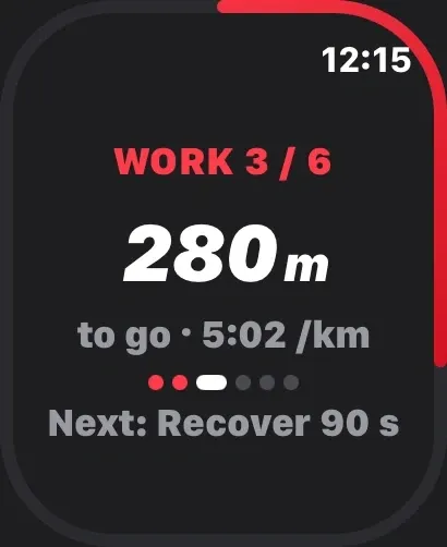 GymMate - Running, Cycling & Fitness Tracker on Apple Watch, screenshot 3