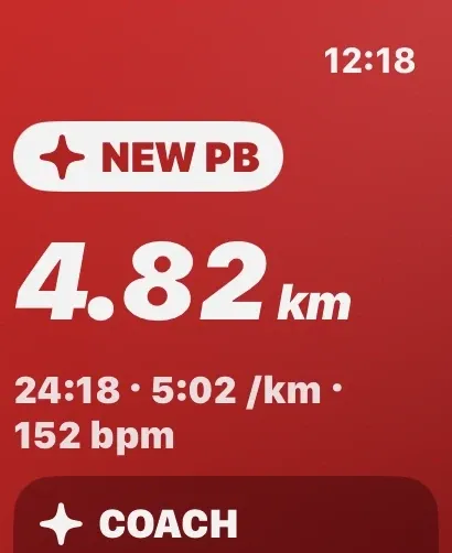 GymMate - Running, Cycling & Fitness Tracker on Apple Watch, screenshot 6